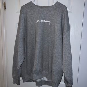 I’m sweating Hannah Elise sweatshirt